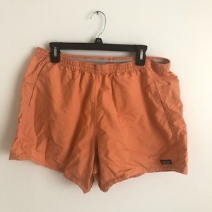 Patagonia Orange Baggies Shorts Size XL
